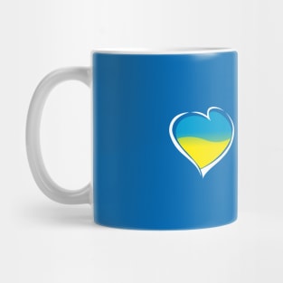 I Stand with Ukraine, marathon of unity of ukraine Mug